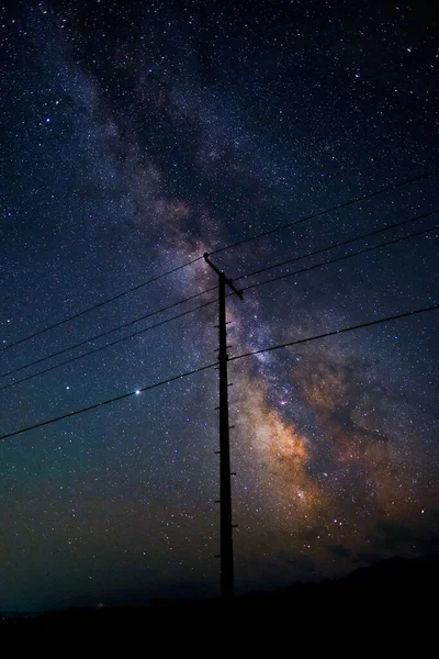 Láctea Galáxia Verão — Fotografia de Stock
