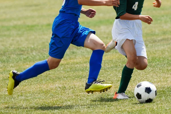 Fußballspiel Hokkaido Japan — Stockfoto