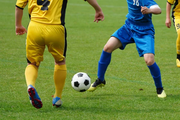 Partita Calcio Giappone Hokkaido — Foto Stock