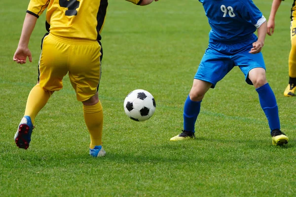 Fußballspiel Hokkaido Japan — Stockfoto