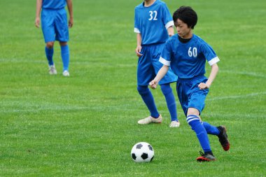 Hokkaido japan 'da futbol maçı