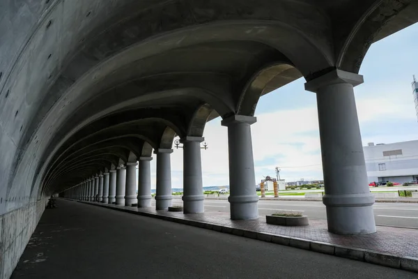 Wellenbrecher Wakkanai Hokkaido — Stockfoto