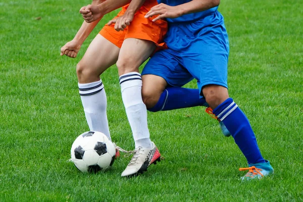 Futball Játék Hokkaido Japan — Stock Fotó