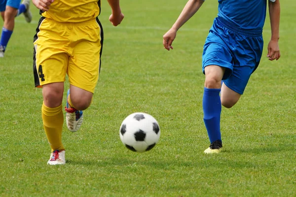 Jogo Futebol Hokkaido Japão — Fotografia de Stock