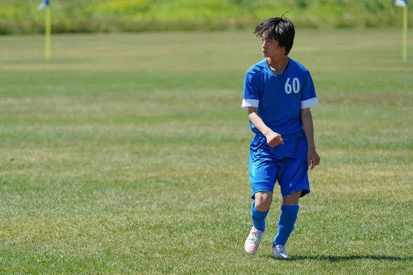 Football Game Hokkaido Japan — Stock Photo, Image