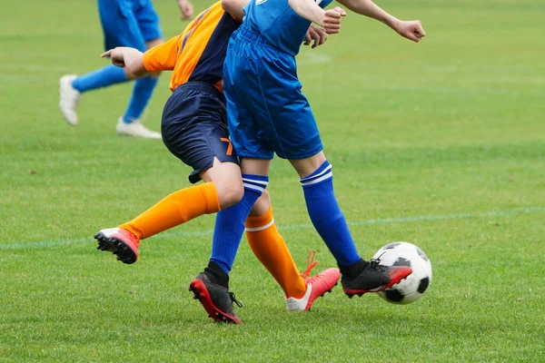 Futball Játék Hokkaido Japan — Stock Fotó