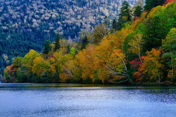 Lake Shikaribetu Shikaoi Hokkaido — Stock Photo, Image