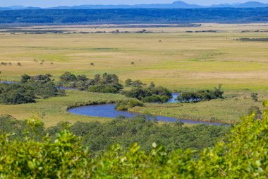 Hosooka Gözlemevi 'nden Kushiro Bataklığı manzarası