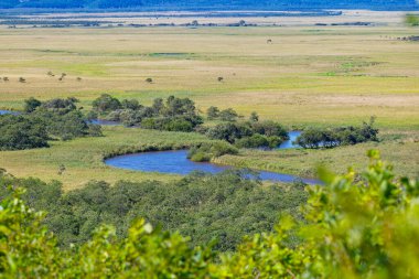 Hosooka Gözlemevi 'nden Kushiro Bataklığı manzarası