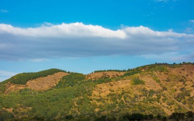 Dağların güzel manzarası