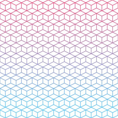 Kesintisiz geometrik renk gradyan arka planı. Doku rhombus ve düğümleri