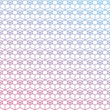 Kesintisiz geometrik renk gradyan arka planı. Doku rhombus ve düğümleri