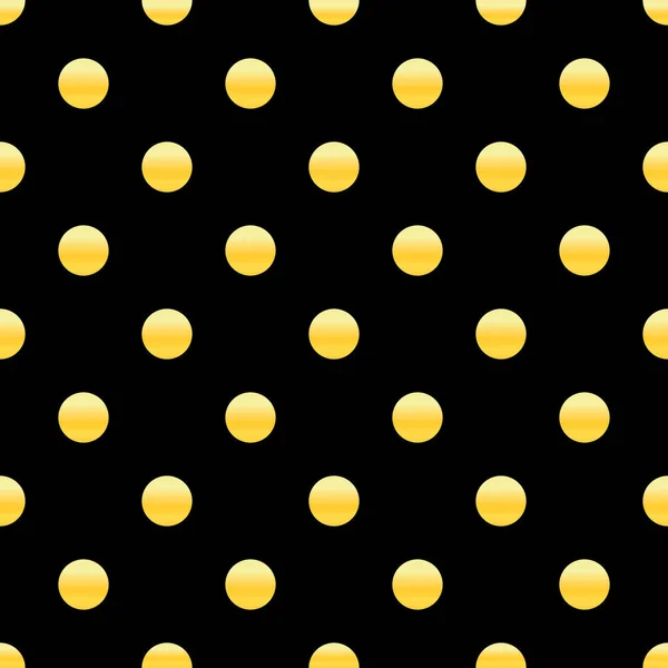 Arany pontok varrat nélküli mintát. Absztrakt geometriai textúra. Arany kört. Retro Vintage díszítése. Design vektor illusztráció — Stock Vector