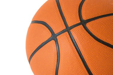 Makro basketbol doku siyah renkli çizgi ile