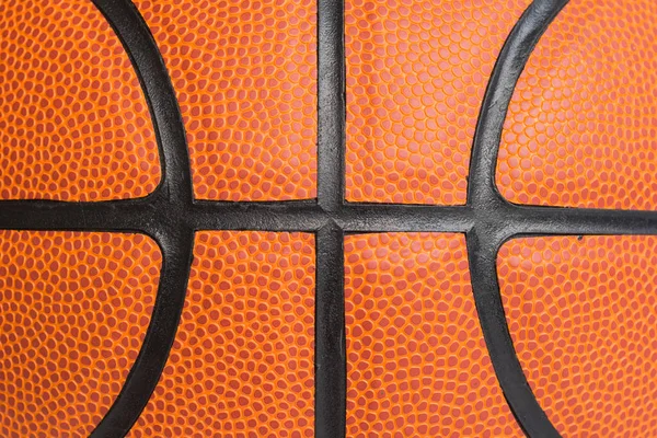 Makro basketbol doku siyah renkli çizgi ile