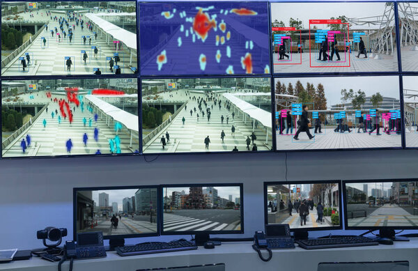 iot machine learning with human and object recognition which use artificial intelligence to measurements, analytic and identical concept, it invents to classification, estimate, prediction, database
