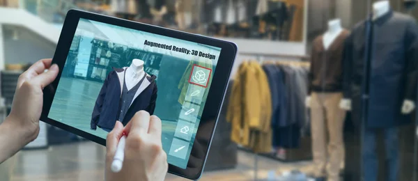 Moda için son teknoloji simülasyon teknolojileri ile sanal, gerçek giysi görselleştirmesi oluşturan 3D moda tasarım programı tasarlamak için geliştirilmiş sanal gerçeklik.