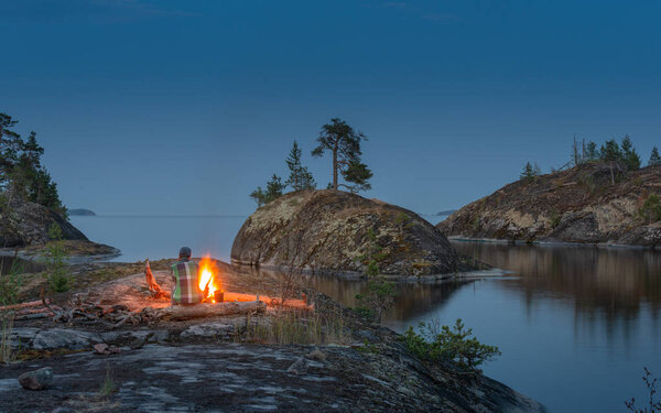 Озеро Ладога, Санкт-Петербург, 2018

