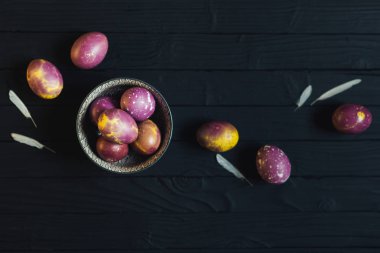 Boyalı Paskalya yumurtaları. Paskalya kavramı