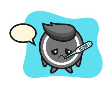 Ateşli hokey diski çizgi filmi