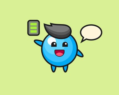 Enerji dolu jestli sakız topu çizgi filmi.