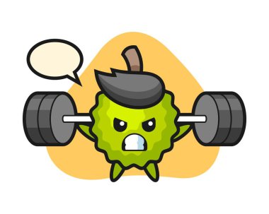 Halterli Durian çizgi filmi.