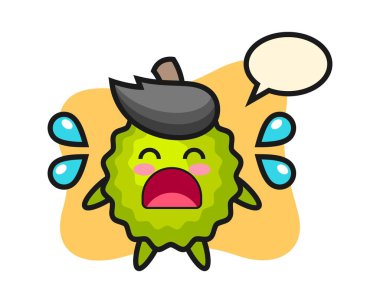 Durian çizgi filmi ve ağlama hareketi.