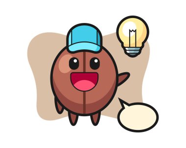 Kahve çekirdeği çizgi filmi fikri kaptı.