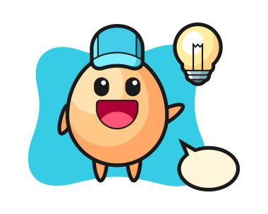 Yumurta karakteri çizgi filmi fikri aldı.