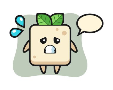 Tofu maskotu karakteri.