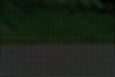 Renkli Led ekran gösterir çalışmalarında.