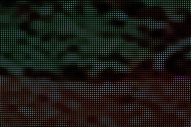 Renkli Led ekran gösterir çalışmalarında.