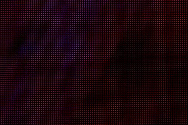 Renkli Led ekran gösterir çalışmalarında.