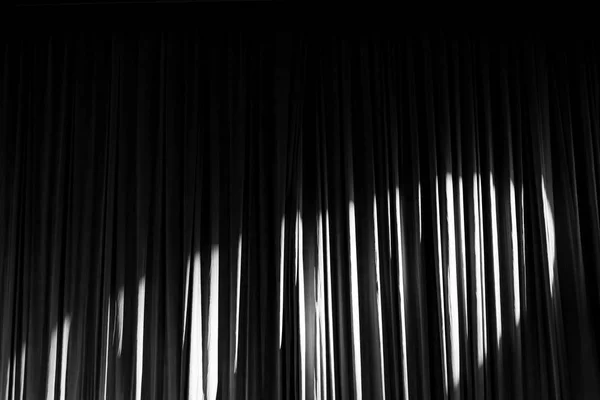 Черно Белые Занавески Прожекторы Театре Между Спектаклями — стоковое фото