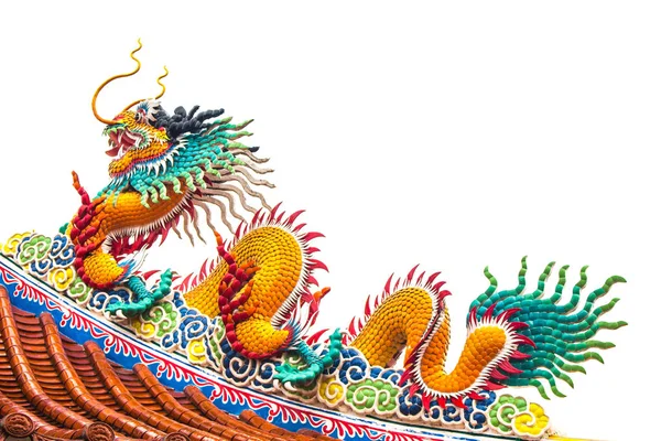 Dragon statue during the Chinese new year. — Stock Photo, Image