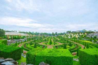 Nong Nooch Garden Pattaya Fransız bahçesi.