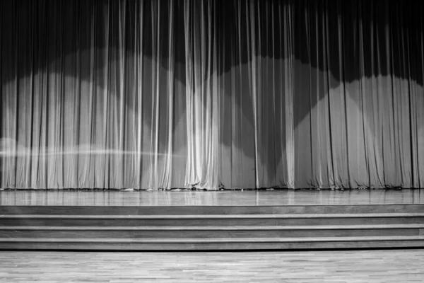 Sahne ahşap üzerinde Hareket.