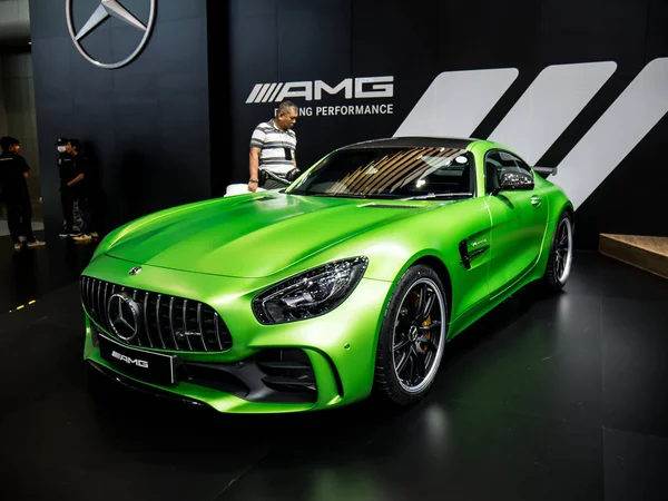 Mercedes Benz AMG GT R in mostra a Motor Expo 2017 . — Foto Stock