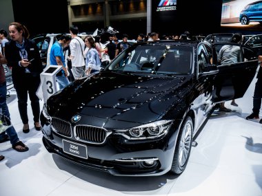 Bmw 320d Iconic Motor Expo 2017'de sergileniyor.