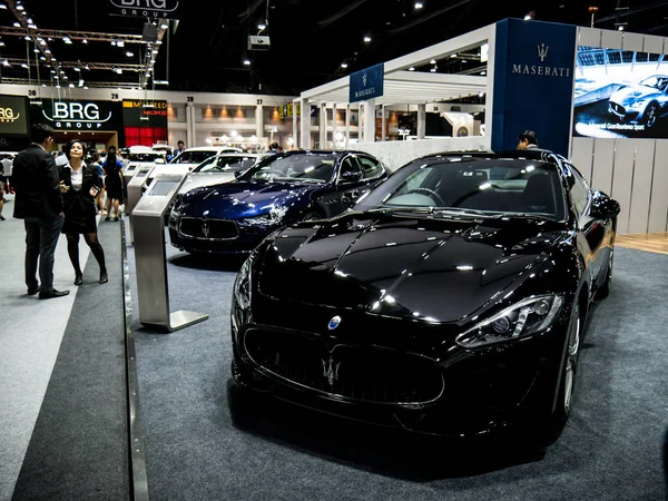 Maserati на дисплеї в Мотор Експо 2017. — стокове фото