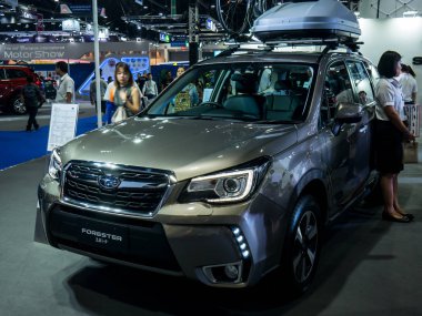 Bangkok Uluslararası Motor Show 2 ekranda Subaru forester