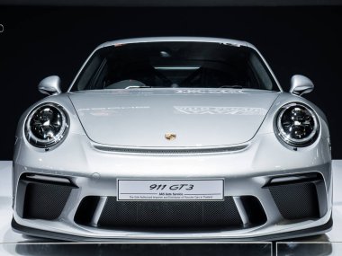 Porsche 911 Gt3 Bangkok Uluslararası Motor Show'da ekranda 2
