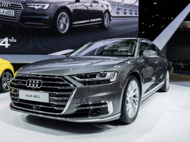 Audi a8 l Bangkok Uluslararası Otomobil Fuarı'nda ekranda 2018