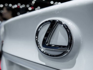 Logo lexus Bangkok Uluslararası Motor Show'da ekranda 2018 a