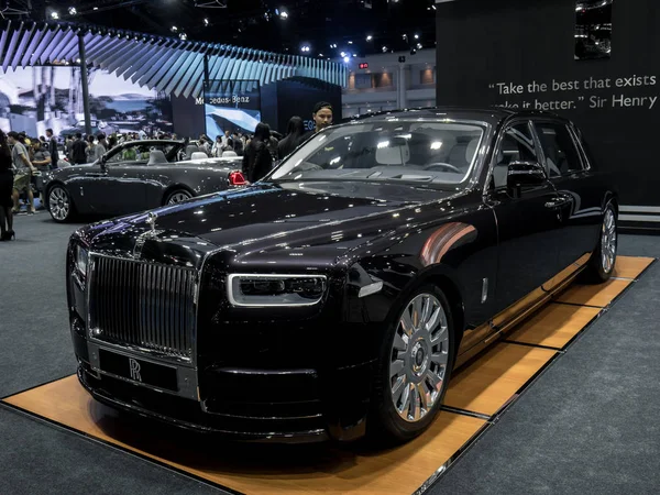 Rolls royce Bangkok International Motor Show 2018'de sergileniyor 
