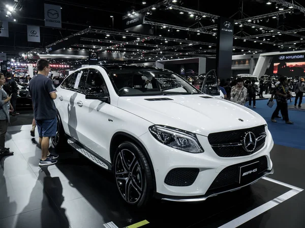 Mercedes benz amg en exhibición en Bangkok Salón Internacional del Automóvil — Foto de Stock