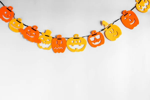 Hintergrund mit Ornament-Set halloween festival. — Stockfoto