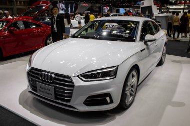 Audi A5 sportback Bangkok Uluslararası Motor Expo ekranda