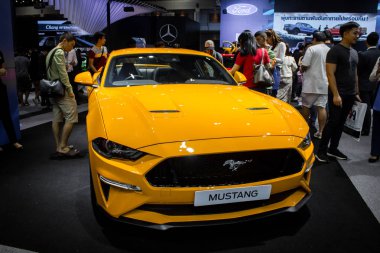 Ford mustang Bangkok International Motor Expo 2018'de sergileniyor