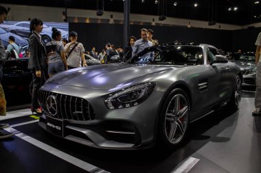Mercedes benz Amg Bangkok Uluslararası Motor Expo ekranda